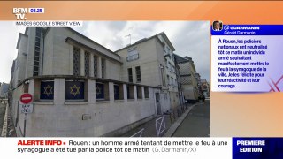 Rouen: un homme armé a été tué par la police après avoir tenté de mettre le feu à une synagogue