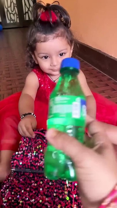 Cute Tooktook choose chips  lollipop  cold drink put  #shorts (720p)