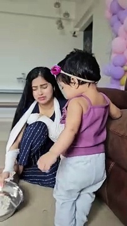 Baby cooks food for Mom  If babies can Talk   #ytshorts #shorts #AmyraTalks #AmyraTalksEp5 (1080p60)