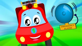 Fire Truck Song + More Car Rhymes & Vehicle Videos for Kids