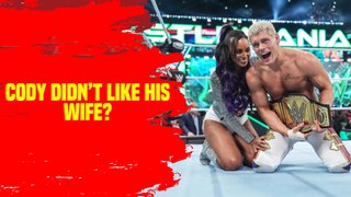 Cody Rhodes was not interested in wife Brandi initially