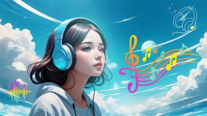 Echoes Across the Azure Sky 13 | Relaxing Lofi Beats For Relax, Chill, Study, Sleep & Motivation