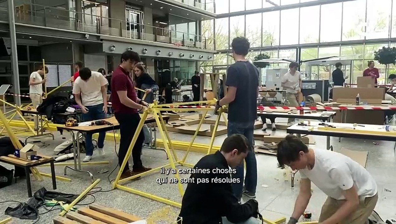 Comment des étudiants architectes et ingénieurs travaillent ensemble