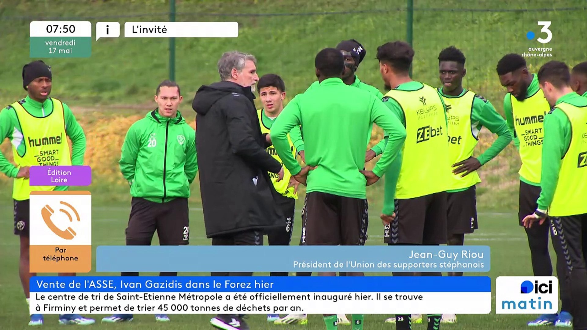 17/05/2024 - Le 6/9 de France Bleu Saint-Étienne Loire en vidéo