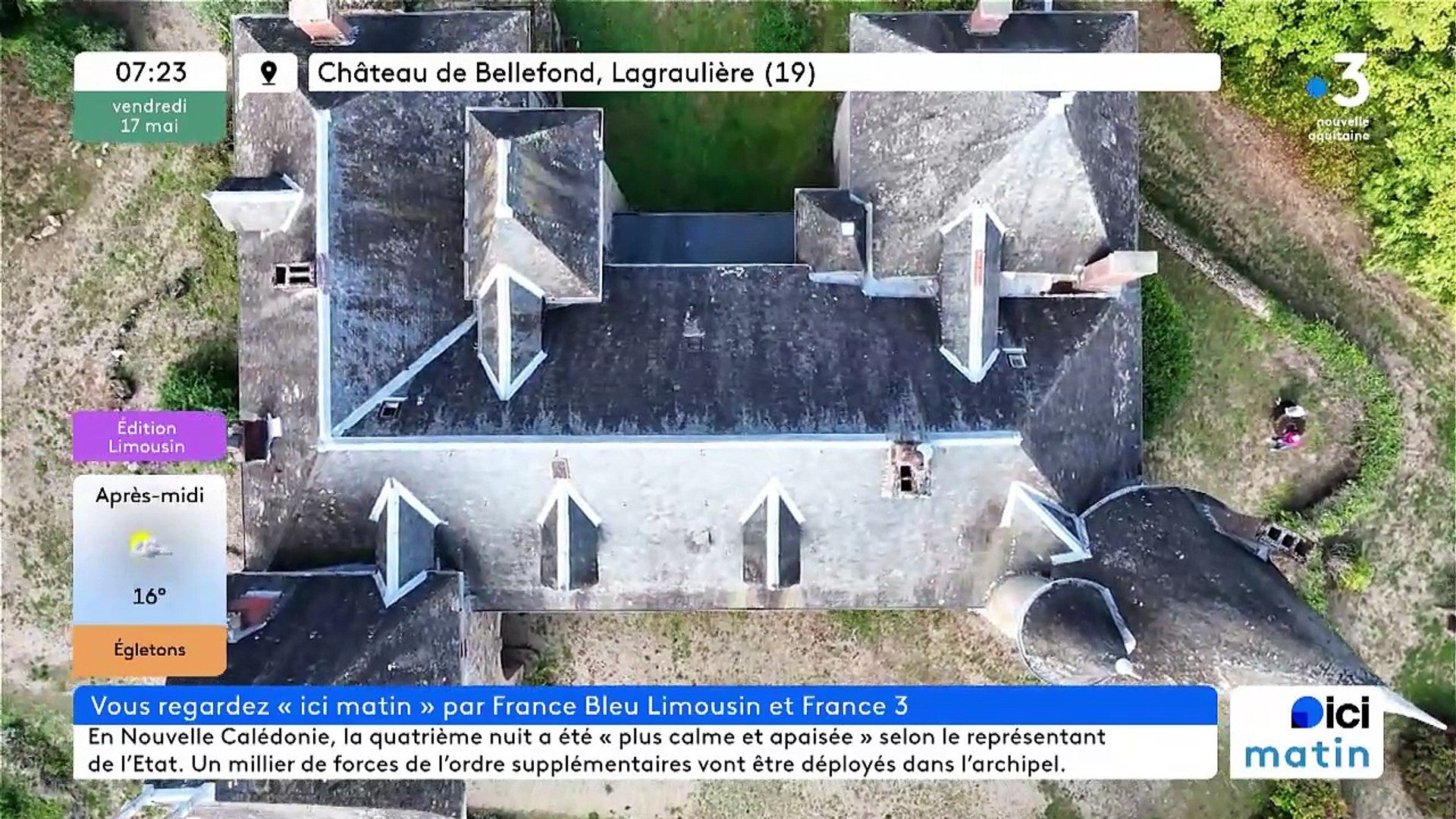 17/05/2024 - Le 6/9 de France Bleu Limousin en vidéo