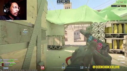 Funny Faceit Level 10 Full Game Highlight | 5 VS 5 Faceit Live Stream Highlight