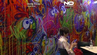WATCH: Eco-Friendly Art and Graffiti Meet at Hong Kong's Art Fair
