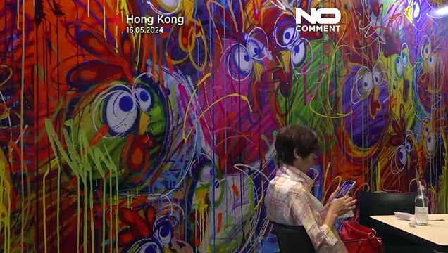 WATCH: Eco-Friendly Art and Graffiti Meet at Hong Kong's Art Fair