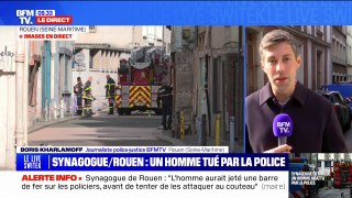 Synagogue/Rouen: un homme tué par la police, le déroulé des faits se précise