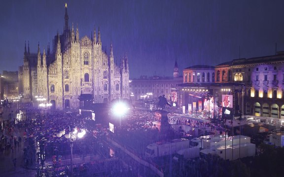 Ghali e quel minuto di silenzio per la Palestina e le vittime di Gaza a Radio Italia Live