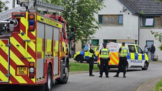 Emergency services stand-off in Mill Court, Inverness
