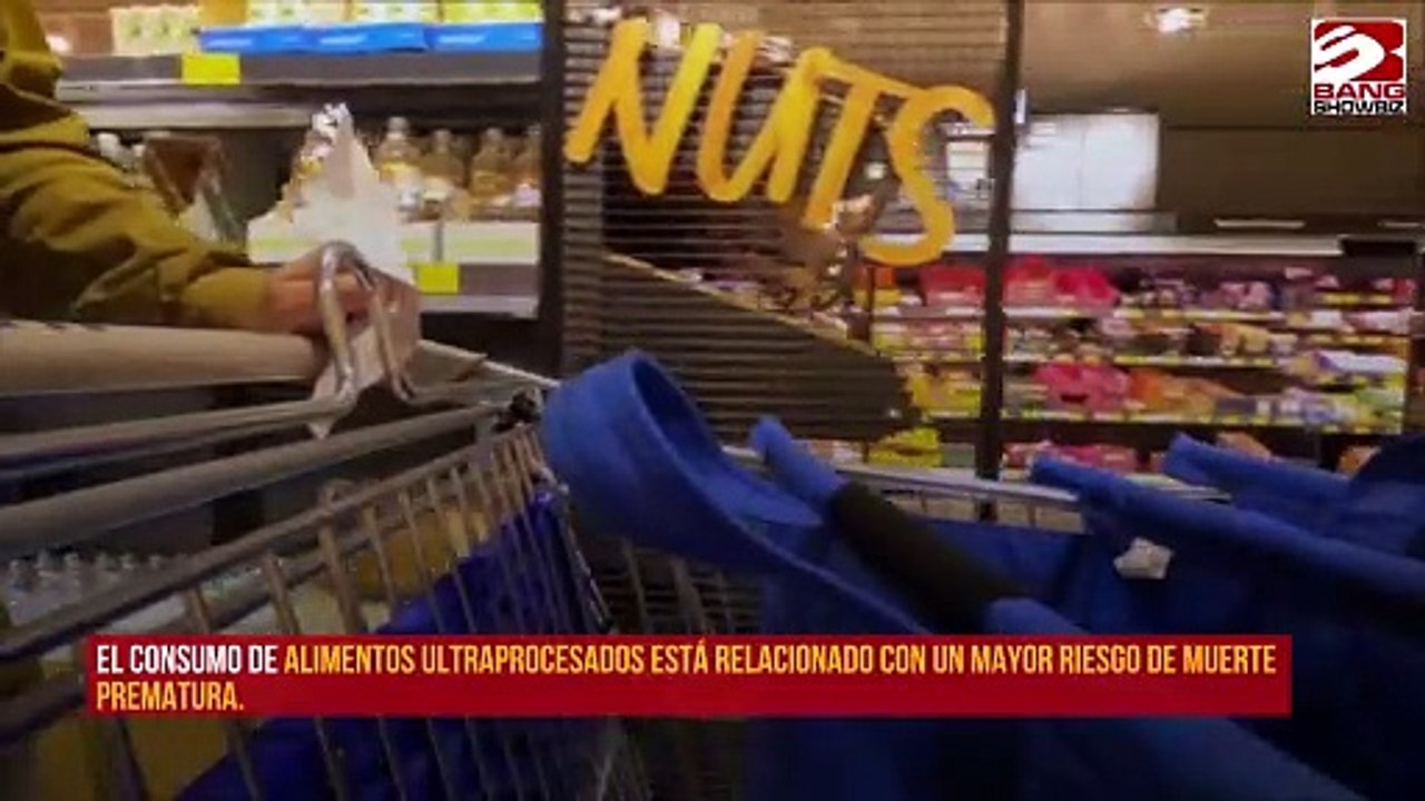 Los alimentos ultraprocesados podrían causar una muerte prematura