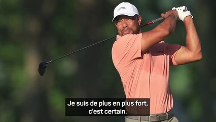 PGA Championship - Woods : "Je me sens plus fort physiquement"