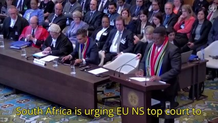 South Africa has appealed to the UN High Court to order a ceasefire in Gaza to save civilians in Ra