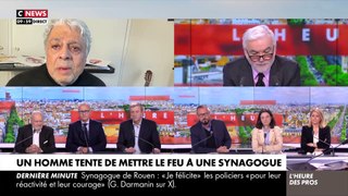 Rouen - Enrico Macias craque en plein direct sur CNews en apprenant la tentative d'attaque contre la synagogue