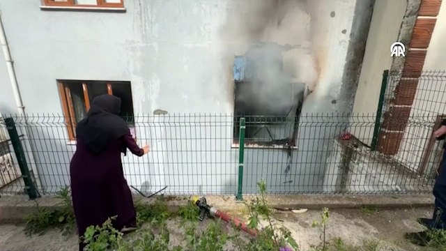 Evde çıkan yangında 7 yaşındaki çocuk öldü