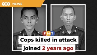 Cops killed in attack joined force just 2 years ago