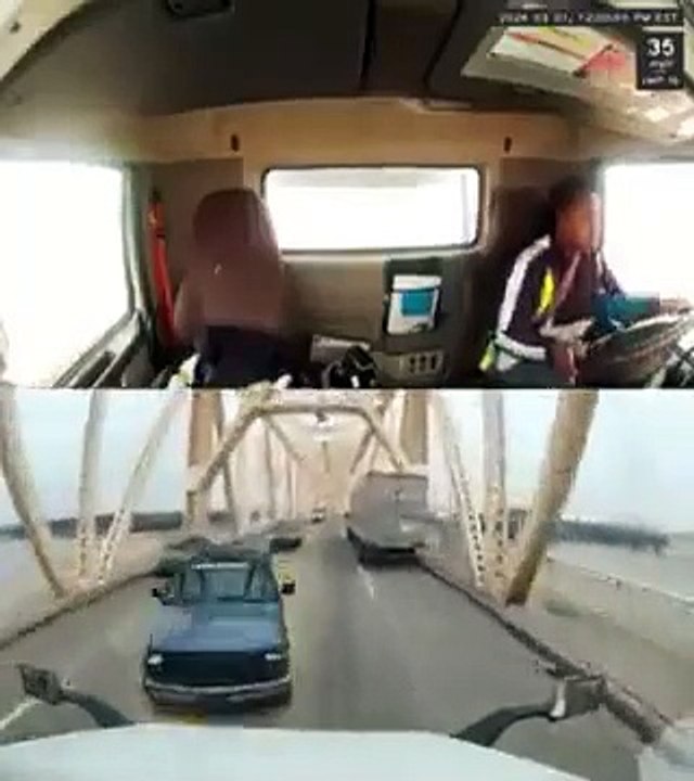 Acidente com camião