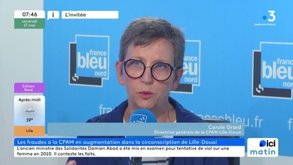 Carole Grard, directrice générale de la CPAM de Lille-Douai