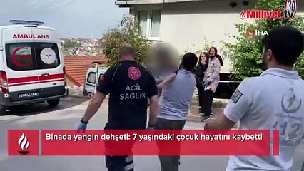 Kocaeli'de yangın dehşeti! Küçük çocuğun cesedi ranzanın altından çıktı