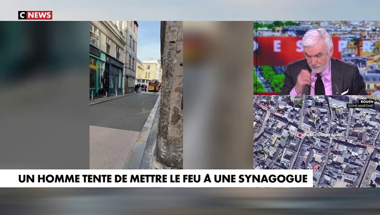 «C'est très dur, il y a beaucoup de dégâts» dans la synagogue, réagit la présidente de la communauté juive de Rouen
