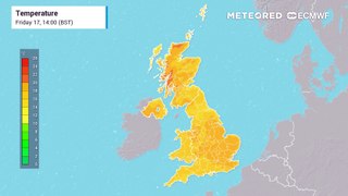 UK Temperature forecast