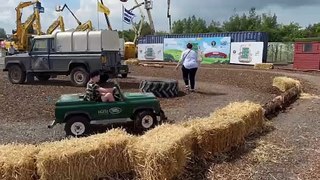Mini Land Rover Experience at Balmoral Show