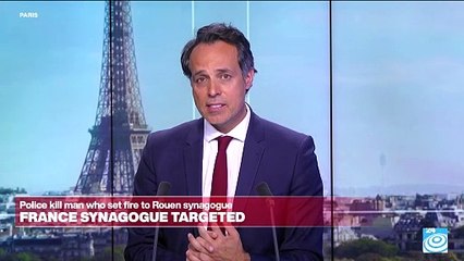 French police kill man trying to set fire to synagogue