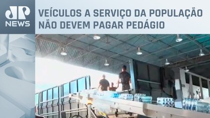 ANTT suspende pesagem de caminhões com doações