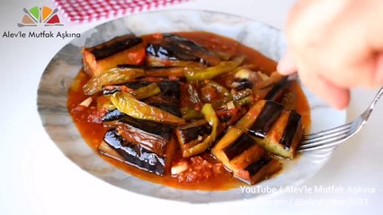 PATLICANIN EN GÜZEL HALİ BU OLABİLİR  YAZIN EN SIK YAPTIĞIM YEMEK