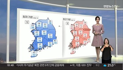 [날씨] 낮 기온 점점 오르며 큰 일교차…동쪽·제주도 대기 건조