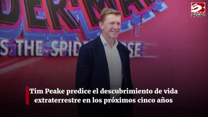 Tim Peake predice el descubrimiento de vida extraterrestre en los próximos cinco años