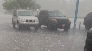 MASSIVE hailstorm in Clarksville leaves witnesses startled