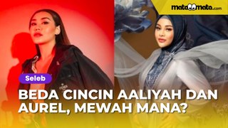 Beda Cincin Aaliyah Massaid dan Aurel Hermansyah saat Dilamar Anak Gen Halilintar, Mewah Mana?