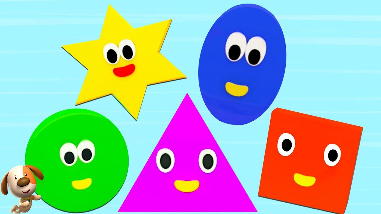 Five Little Shapes + More Learning Videos for Children - video Dailymotion