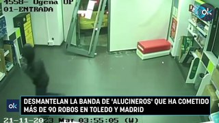Desmantelan la banda de 'alucineros' que ha cometido más de 90 robos en Toledo y Madrid