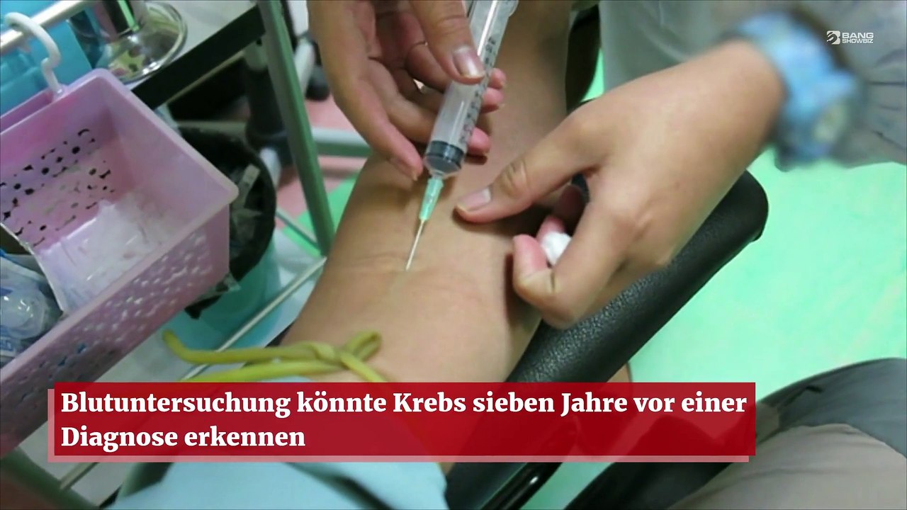 Blutuntersuchung könnte Krebs sieben Jahre vor einer Diagnose erkennen