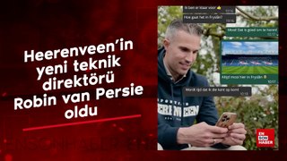 Heerenveen'in yeni teknik direktörü Robin van Persie oldu