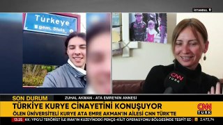Ölen kuryenin annesi CNN TÜRK'e konuştu: Oğluna el veren babası, o da ceza görmeli!
