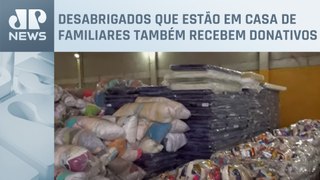 Doações do Brasil inteiro continuam chegando no RS