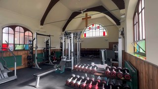 Gym opens in 116-year-old church
