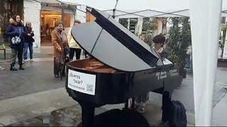 Los pianos inundan la ciudad de Valladolid