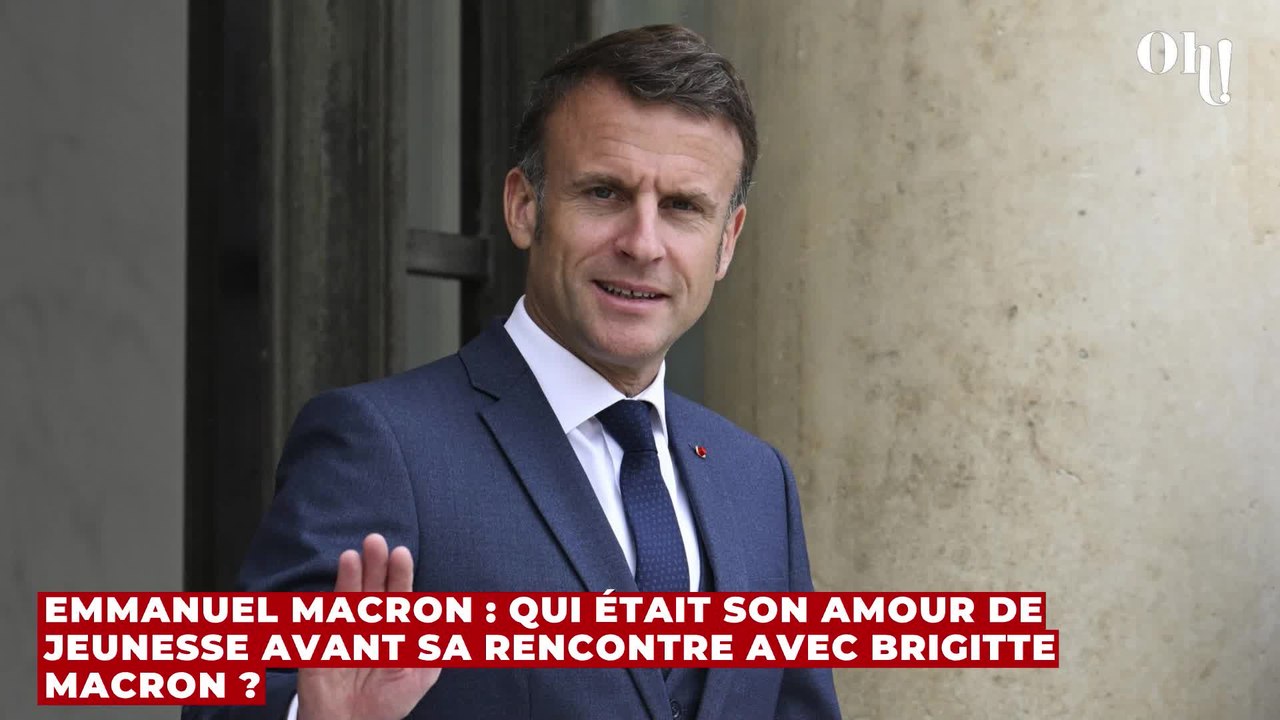 Emmanuel Macron : qui était son amour de jeunes...