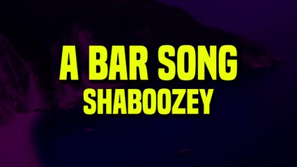 Shaboozey - A Bar Song (Lyrics)