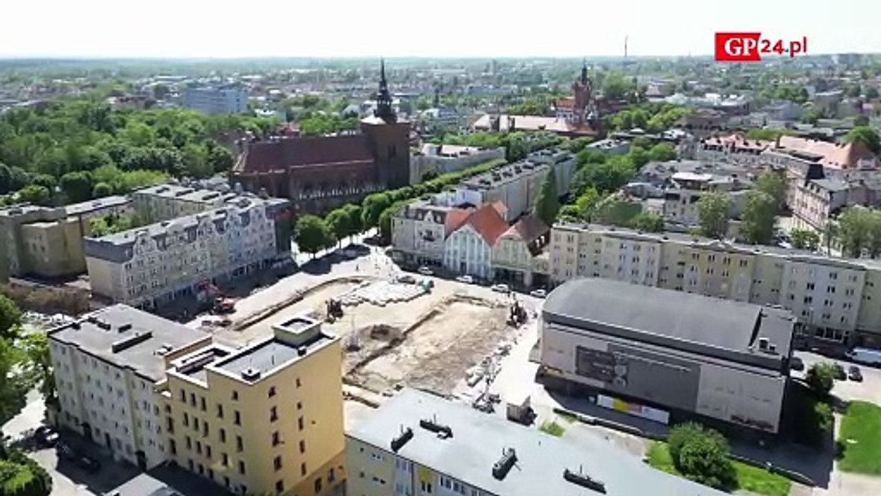 Wykopaliska na Starym Rynku w Słupsku