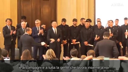 Ambrogino all'Inter, Lautaro Martinez: "Portare squadra sempre piu' in alto"