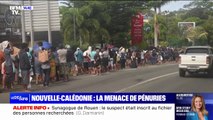 Nouvelle-Calédonie: face aux pénuries, de longues files d'attente devant les supermarchés