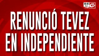 Bomba en Independiente: renunció Carlitos Tevez