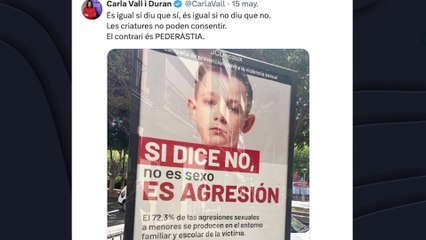 Hipócrita Montero acusa a Almería de pederastia cuando ella pidió tocar sólo a los niños que quieran