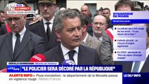 Synagogue visée à Rouen: Gérald Darmanin affirme que le policier 